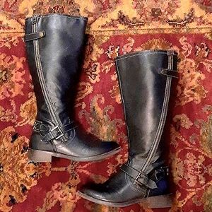 🤘HP🤘Black Moto Boots